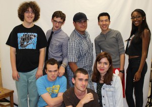 Top: Avidan Gurvis, Zach Alder, Enrie Amezcua, Carlos Gadoy, Emon Abdullah. Bottom: Elijah Zelonky, Timothy Smirnov and Alex Torres.