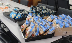 School administrators have prohibited students from selling "unhealthy" items such as sodas or candy in favor of the more healthful items sold in the student store such as baked potato or corn chips