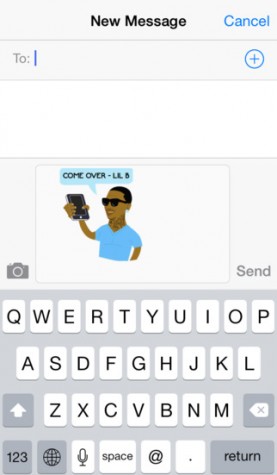 In the Basedmojis app, users can use emojis of Lil B to message their friends. These emojis offer a different alternative than the regular ones. 