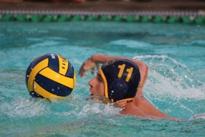 No. 11 Maxim Grinfeld takes control of the ball during Thursday's playoff game against Granada Hills Charter High School. The Birmingham Patriots won the game. 