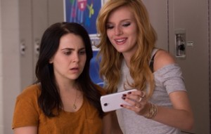 Mae Whitman and Bella Thorne. Photo from cbsfilms.com