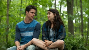 Robbie Amell andMae Whitman. Photo from cbsfilms.com