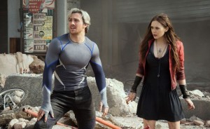 Aaron Taylor-Johnson and  Elizabeth Olsen. Photo from marvel.com