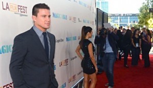 Channing Tatum in the LA Film Festival. Photo from lafilmfest.com