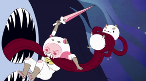 "Bee and Puppycat" go on intergalactic adventures. Photo from yoututbe.com/cartoonhangover
