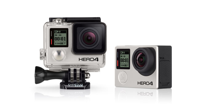 GoPro%E2%80%99s+new+Hero4+is+featured+in+its+waterproof+case+which+allows+the+product+to+go+to+depths+of+197+feet.