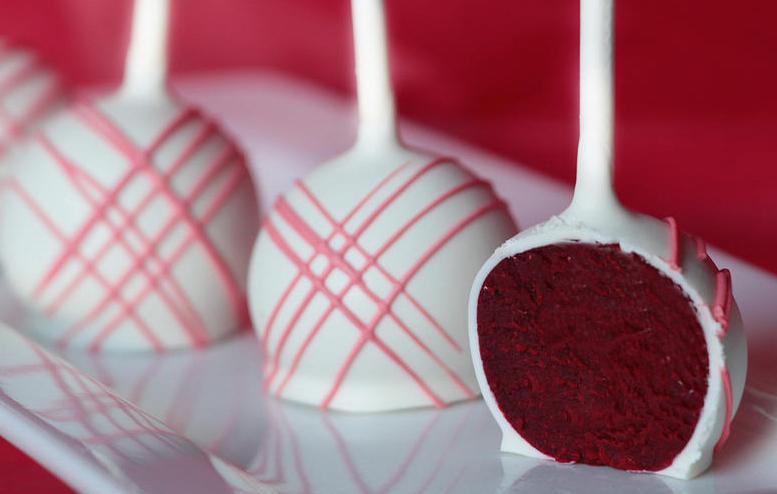 The red velvet cake pops are great a great party dessert all sweet-tooths will love.  A dozen will cost $20.