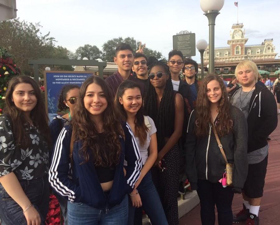 Student journalists relive their childhood at Disney Worlds Magic Kingdom.