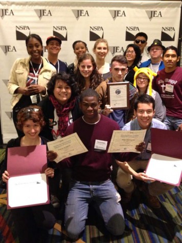 The Pearl Post was nominated as an Online Pacemaker finalist in 2013 at the JEA/NSPA convention in San Francisco.