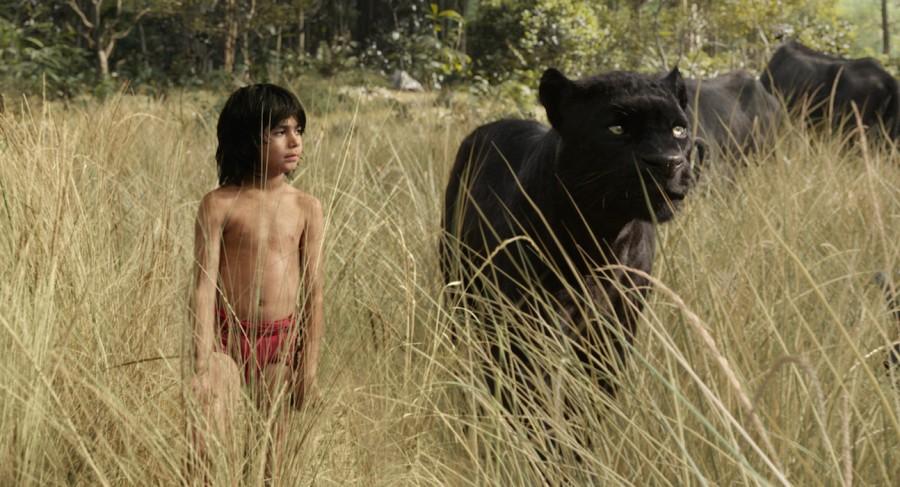 Neel+Sethi+plays+the+man-cub+Mowgli+and+Ben+Kingsley+plays+Bagheera%2C+the+black+panther+who+sees+himself+as+the+parent+figure+to+Mowgli.