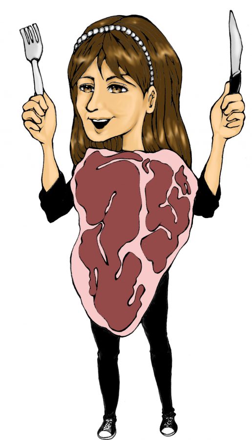 COLORED CARTOON meatlover juliette