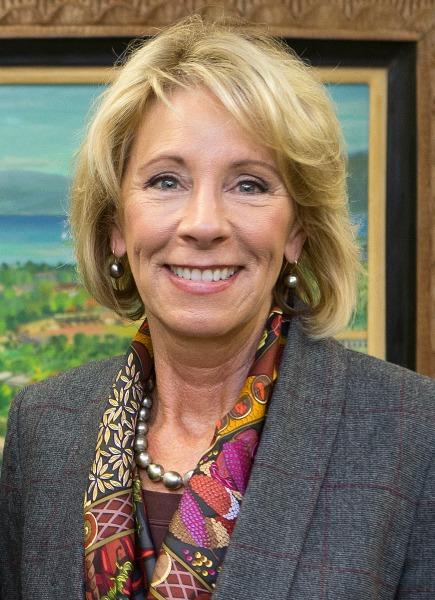 Photo by wikimedia.org
Secretary of Education Betsy Devos has raised concern in the public school community because of her lack of experience with the diverse school systems and how they operate.  