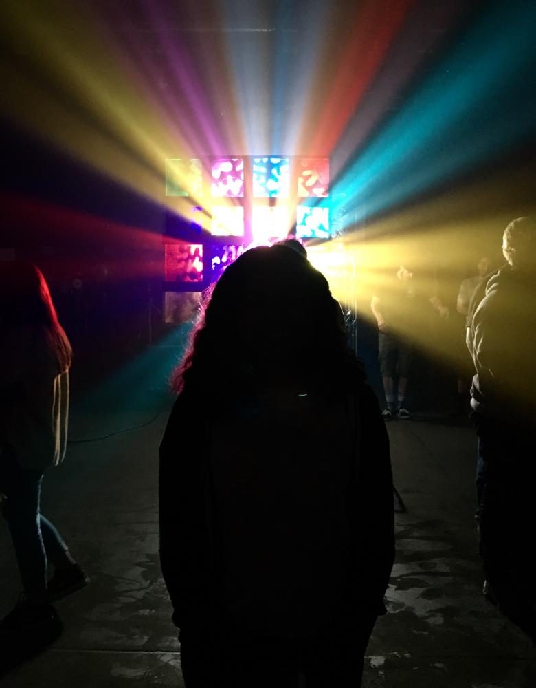 Light show captivates sophomore