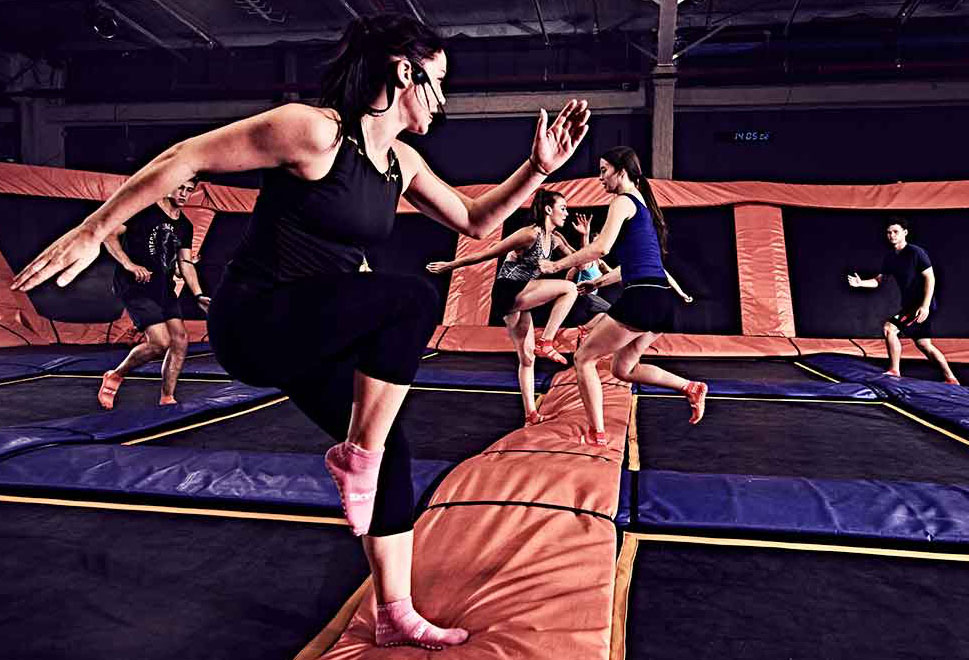Skyzone features a wide variety of fun activities to do