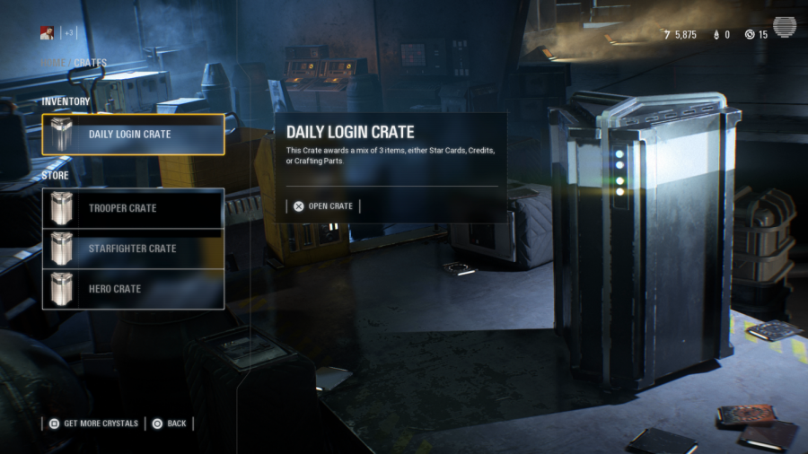 Star Wars Battlefront II includes a loot crate feature criticized by fans for being a money-grab and the means to obtain most unlockable content.