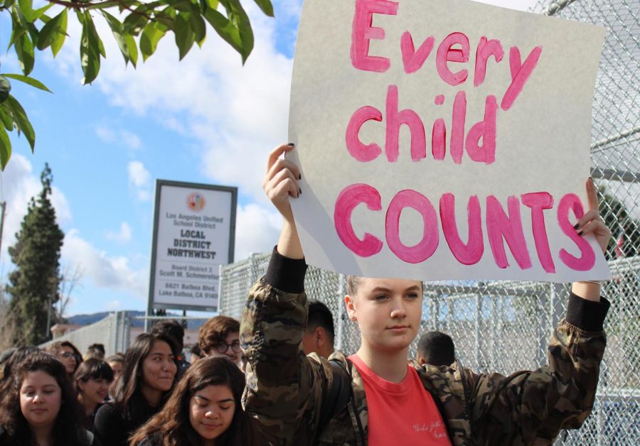 Students walked out of school for 17 minutes on March 14 to honor the victims of the Parkland shooting.