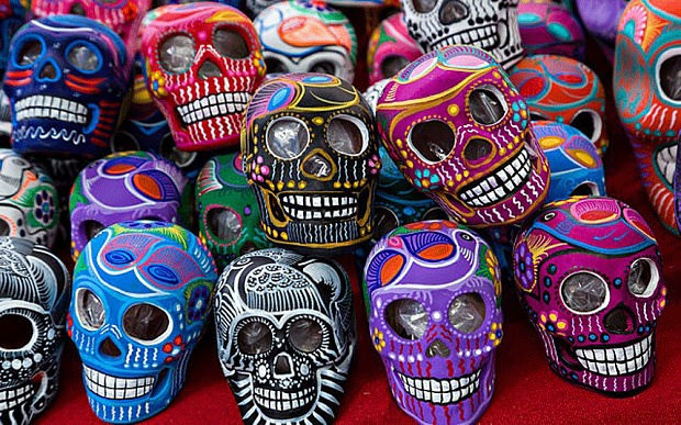The sacred holiday of Dia de los muertos has been commercialized rather than celebrated.  