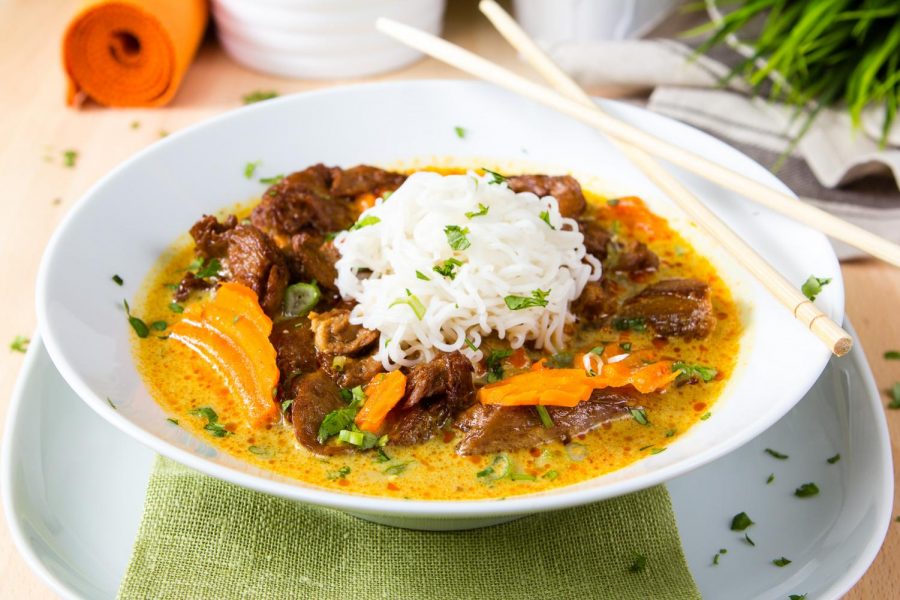 Vin Loi Tofu gives a new meaning to tofu orienented meals. The TKO curry soup costs $13.00 and is one of the many vegan dishes offered at the restaurant. 