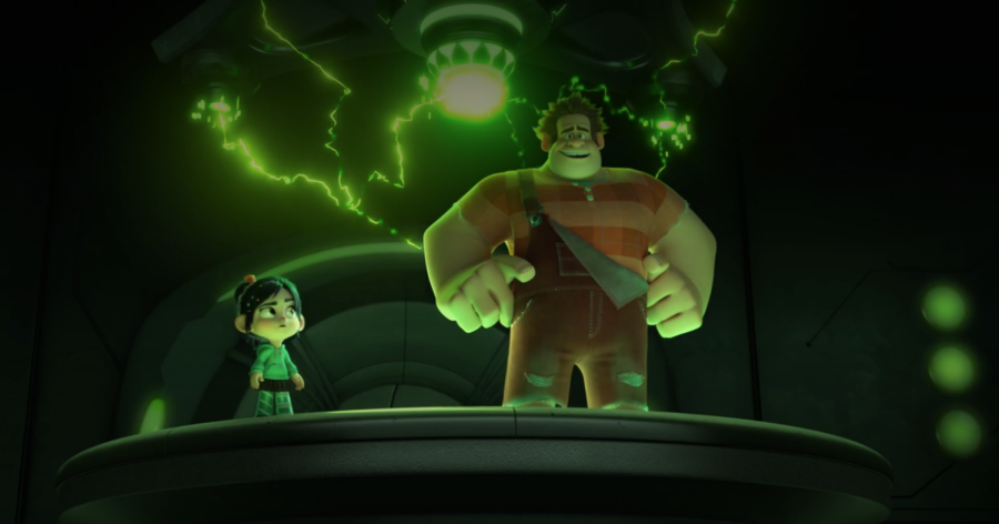 Comedian Sarah Silverman and John C. Reilly reprise their roles as Ralph and Vanellope von Schweetz in Ralph Breaks the Internet.