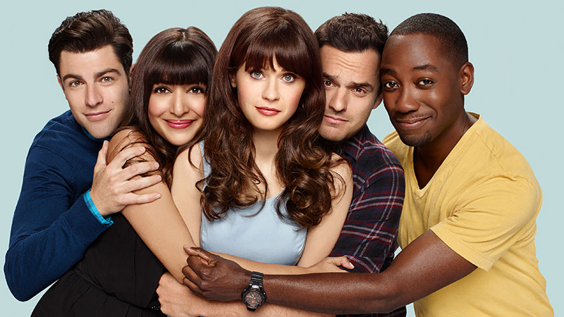 New Girl
“Thanksgiving” Season 1, Episode 6
Jess has her first Thanksgiving in the loft, preparing a classic stuffed turkey, which explodes and the news of their silent neighbor. 
