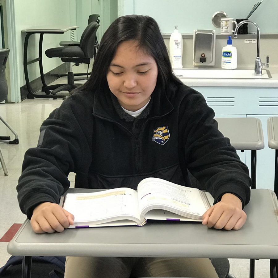Senior Keonabelle Paniagua received the Posse Foundation scholarship, which pays for tuition for four years at certain private colleges. She plans to attend Pepperdine University and major in sports medicine.