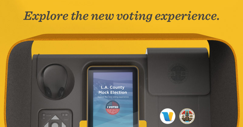 15 California counties will be voting through a new technological system for the March 3 primary elections. 