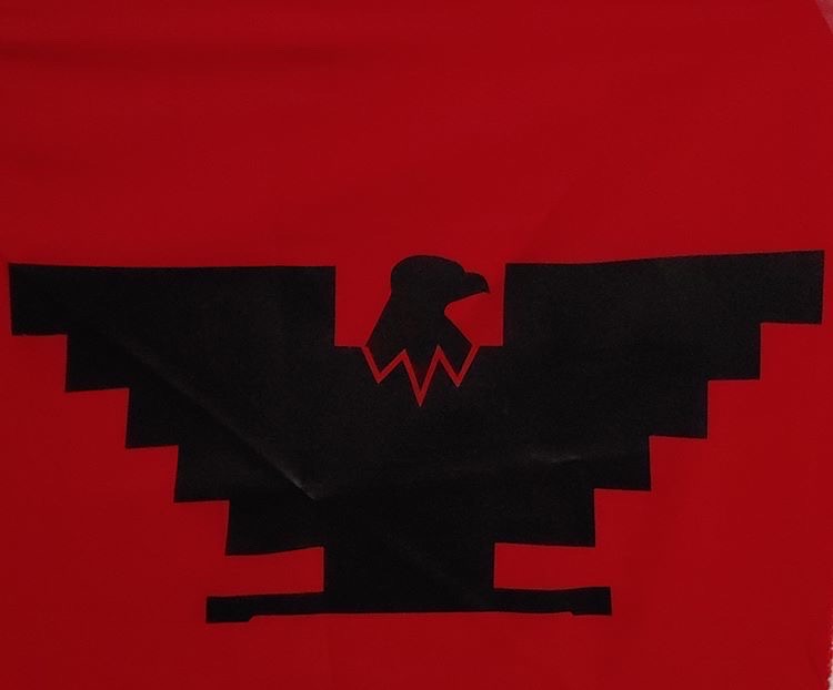 The United Farm Workers flag is a symbol still used today to remember the movement that changed the lives of hard working people across the nation. 