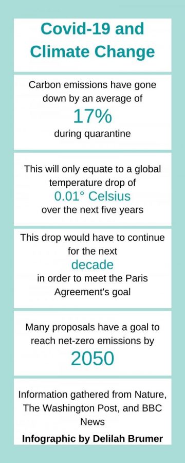 While temporary coronavirus closures have momentarily slowed the effects of climate change, they will not be enough to reverse its effects. 