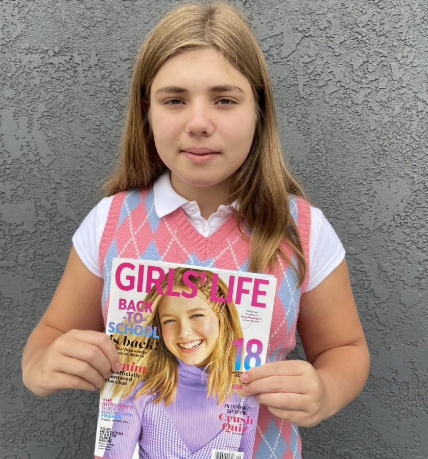 Online Editor-in-Chief Delilah Brumer interned this summer for the magazine Girls Life Magazine.