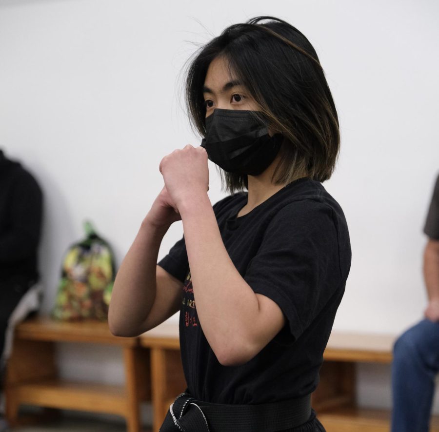 Athlete of the Month: Felicitas instructs next generation of blackbelts