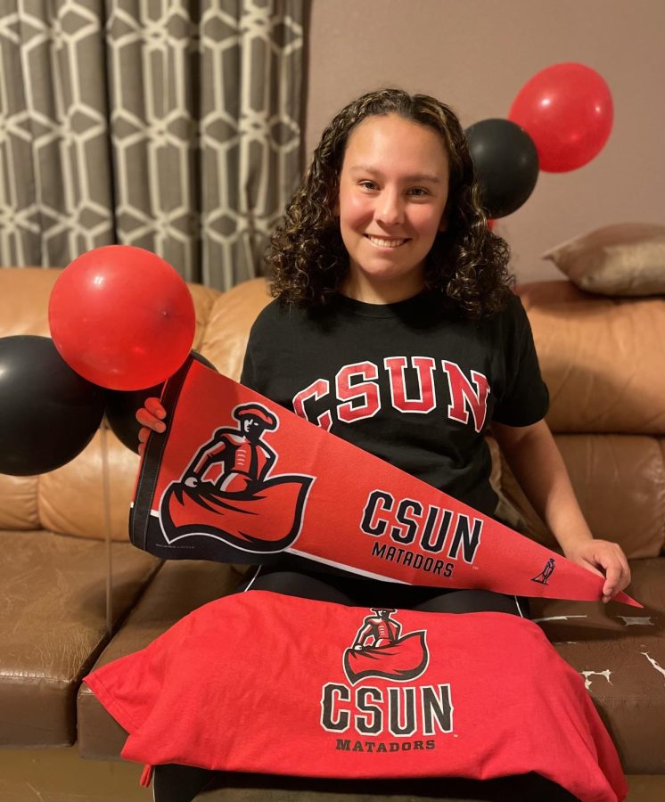 After tirelessly balancing sports and academics and experiencing much of high school virtually, senior Emily Flores will graduate on June 10. In the fall, they will attend California State University, Northridge where they will major in journalism.