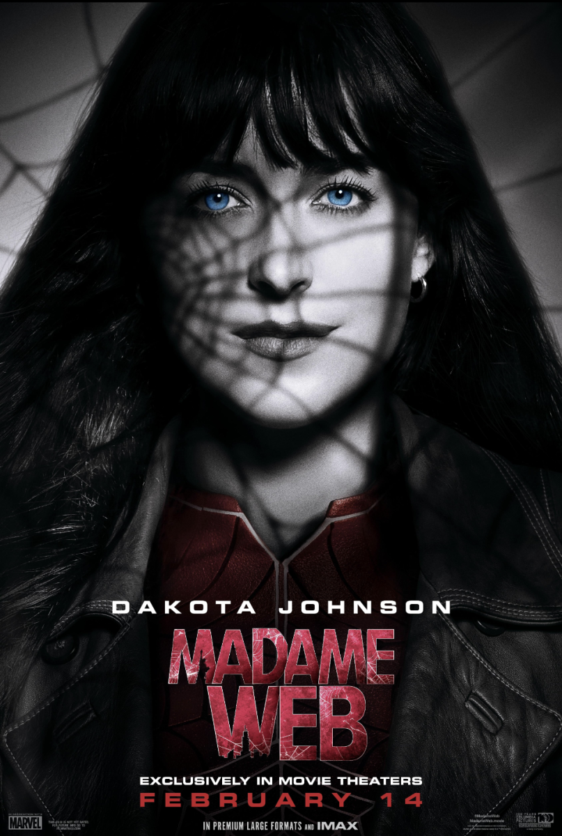 Madame Web releases on Feb. 14 and stars big names like Dakota Johnson and Sydney Sweeney.