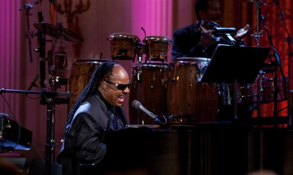 Stevie Wonder, an influential musician who plays despite his blindness, was awarded many Grammy awards and other achievements for his soulful music.