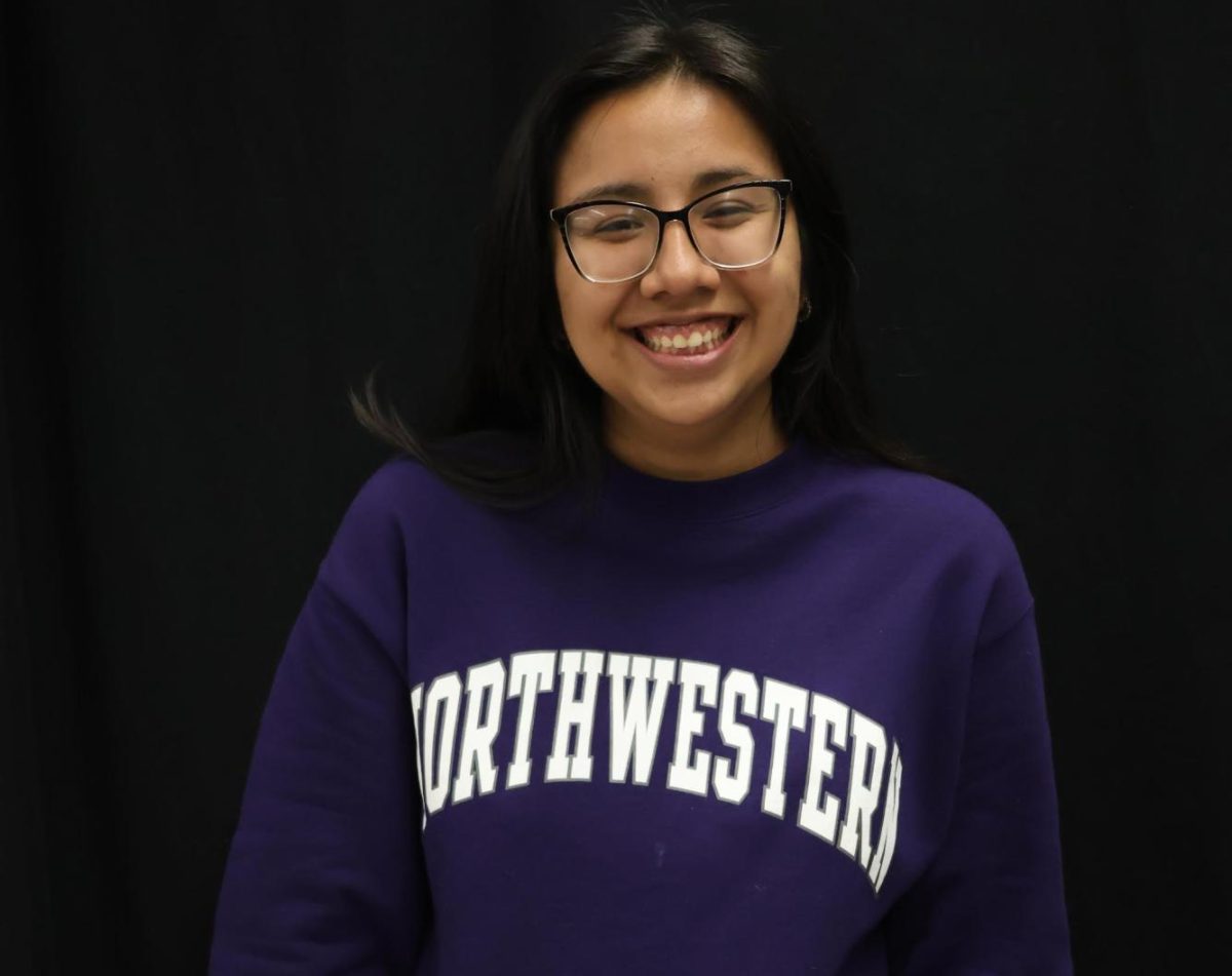 Senior Jenny Marquez looks back on her high school years and anticipates her future at Northwestern University where she plans on majoring in journalism.